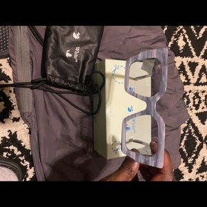 Authentic Off white glasses